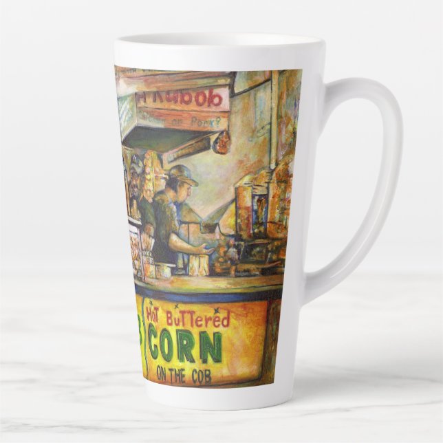 Tasse Latte Vous ne pouvez pas rivaliser avec cela (Droite)