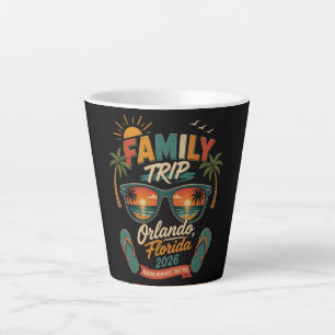 Tasse Latte Voyage en famille Orlando Floride 2026