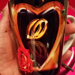 Tasse Latte Vraie Mariage d'Amour