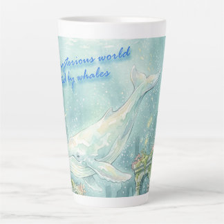 Tasse Latte Whale Atlantis Underwater Fantasy