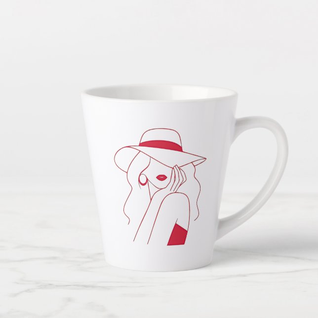 Tasse Latte Woman (Droite)
