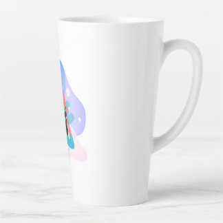 Tasse Latte Yoga, Méditation, Forme physique