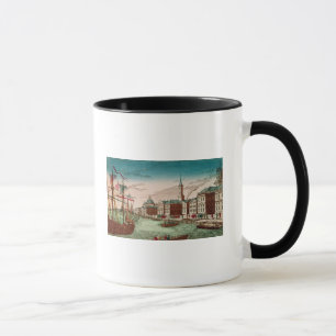Tasse L'atterrissage des troupes anglaises à New York