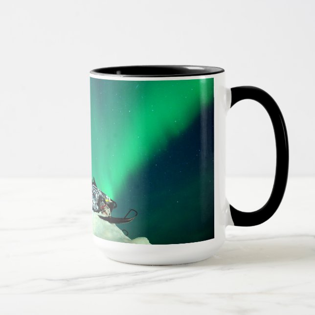 Tasse L'aurore de Snowmobile (Droite)
