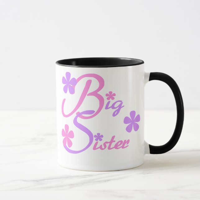 Tasse Lavande et soeur de rose grande (Droite)