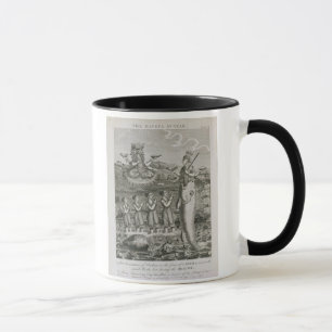 Tasse L'avatar de Matsya, ou la première incarnation de