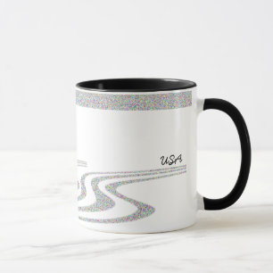 Tasse Le Bonhomme de Neige qui Skie -