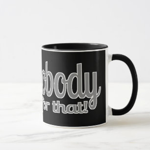 Tasse Le brun de bonbon n'est personne heure obtenue