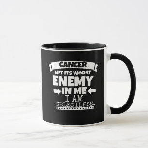 Tasse Le cancer a atteint son pire ennemi