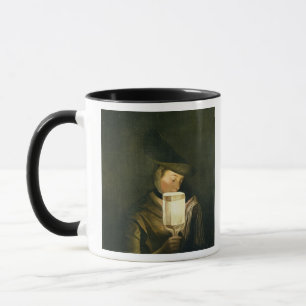 Tasse Le chanteur de ballade, c.1764 (huile sur la