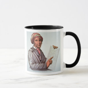 Tasse Le chercheur cherokee, Sequoyah (1776-1843)