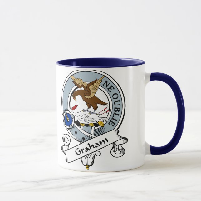 Tasse Le clan de Graham Badge (Droite)