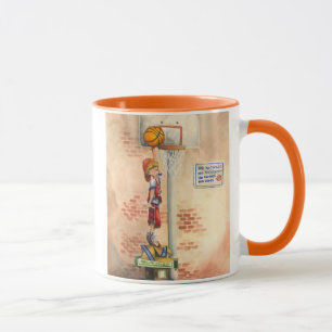 Tasse Le claquement trempent sur le cercle de