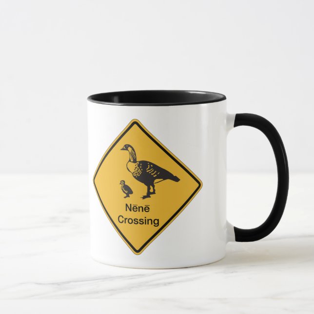 Tasse Le croisement de Nene, trafiquent le panneau (Droite)