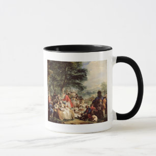 Tasse Le déjeuner de chasse, 1737