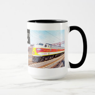 Tasse Le Delaware Lackawanna et locomotive occidentale