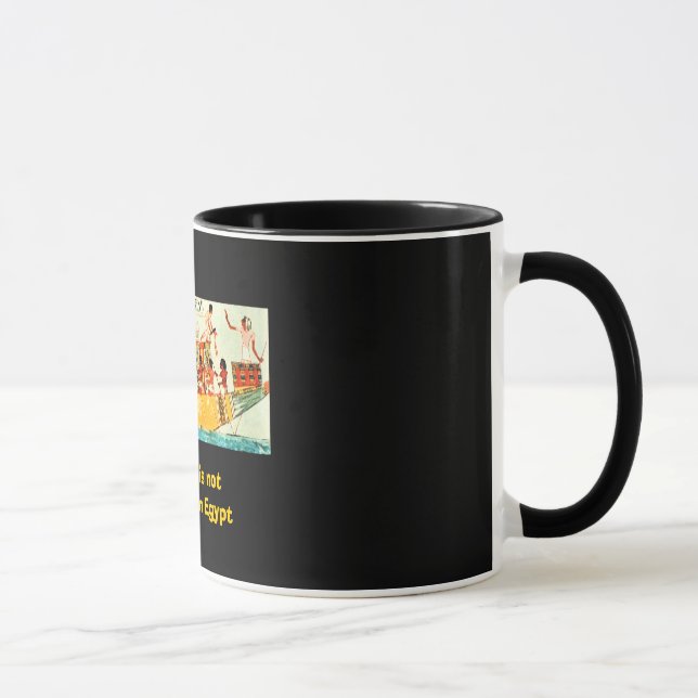 Tasse Le démenti n'est pas une rivière en Egypte (Droite)