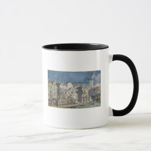Tasse Le feu chez le Pont Meuniers aux. en 1621