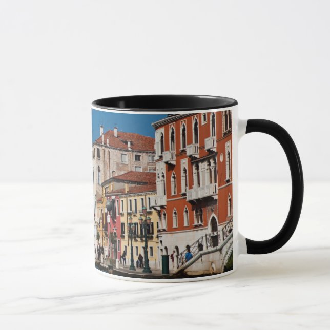 Tasse Le Front De L'Eau Le Long Du Grand Canal De Venise (Droite)