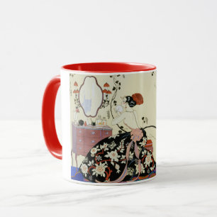Tasse Le Grand Décolletage par George Barbier, Art Déco