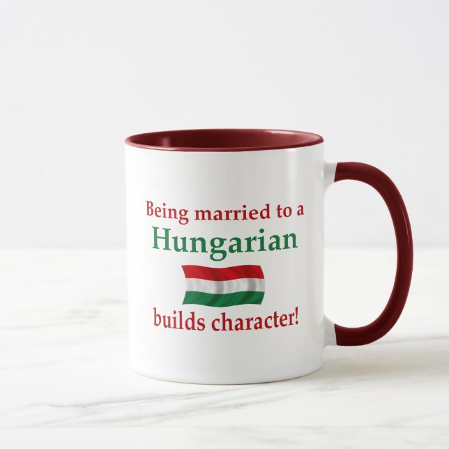 Tasse Le Hongrois établit le caractère (Droite)