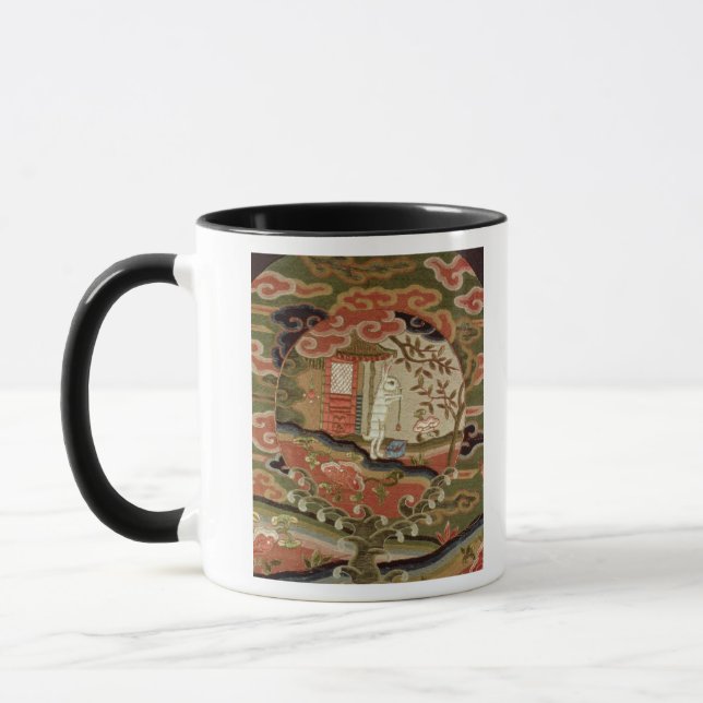 Tasse Le Lièvre et la Tortue, période d'Edo (Gauche)
