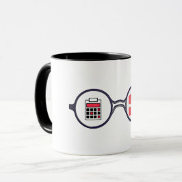 Tasse "Le logo du comptable doué"