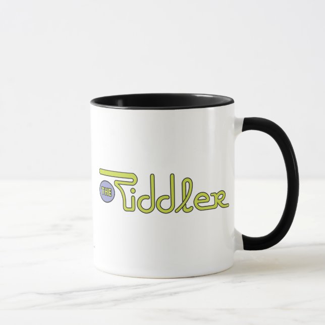 Tasse Le logo Riddler vert (Droite)