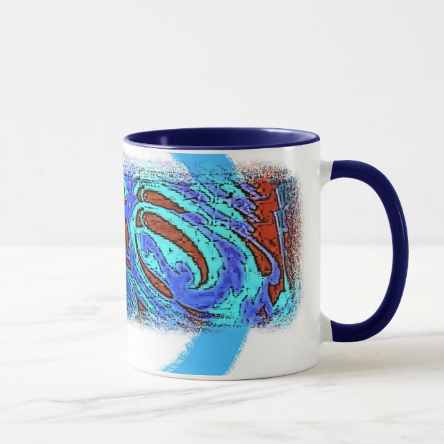 Tasse le magicien de flipper boit du café (Droite)