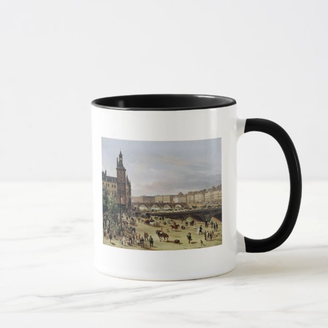 Tasse Le marché de fleur, 1832 (Droite)