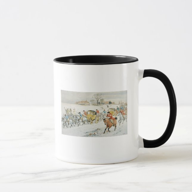 Tasse Le mariage de l'en bois de Diana : renvoi de (Droite)