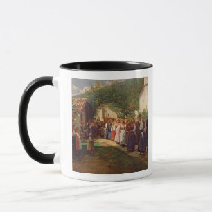 Tasse Le mariage d'or (huile sur la toile)