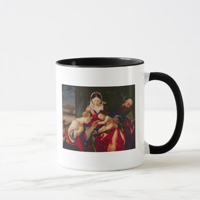 Tasse Le mariage mystique du saint Catherine, 1505/8 (Droite)
