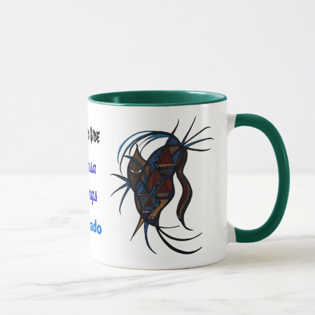 Tasse Le masque latéral sauvage (Droite)