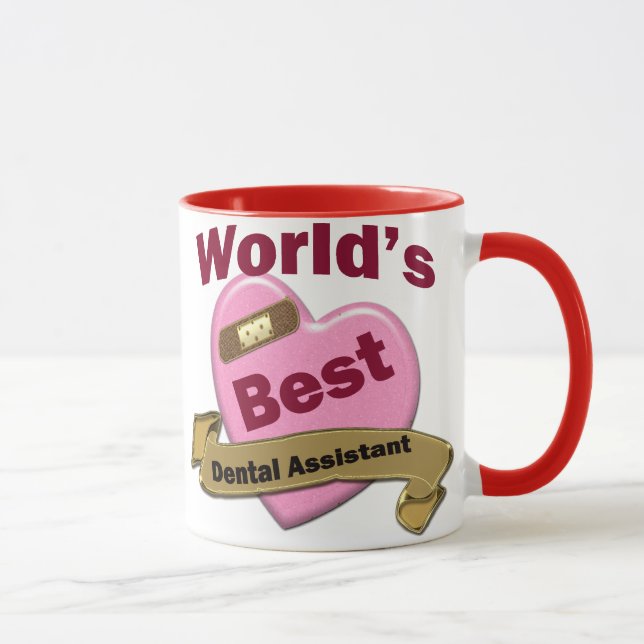 Tasse Le meilleur assistant dentaire du monde (Droite)