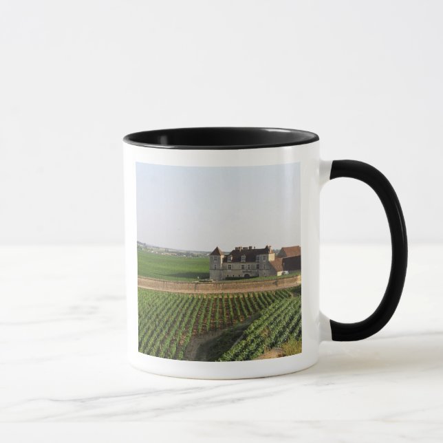 Tasse Le monastère du XVIe siècle du Clos de Vougeot et (Droite)