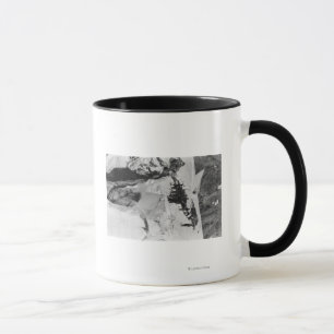 Tasse Le mont Rainier, grimpeurs de glacier de WA