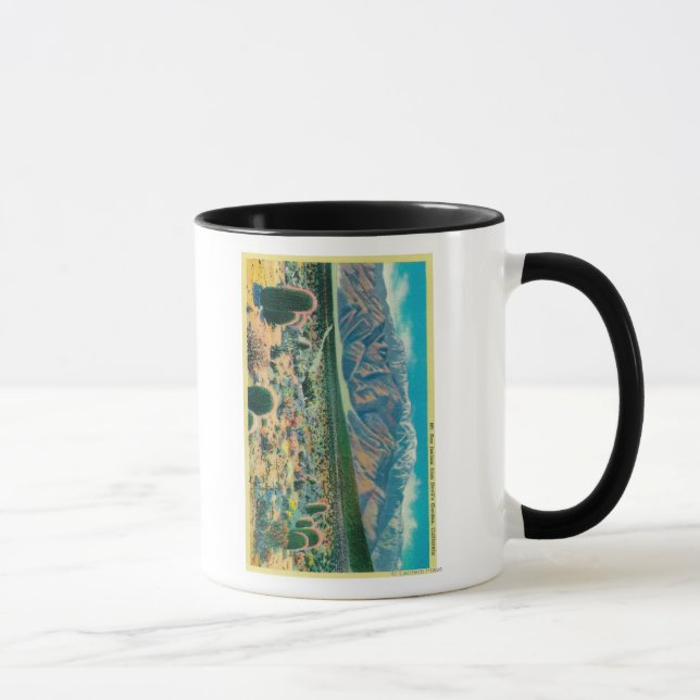 Tasse Le mont San Jacinto du jardin du diable (Droite)