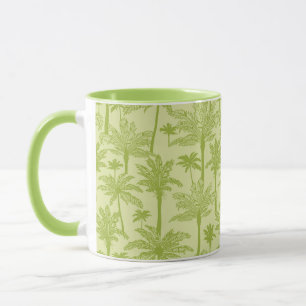 Tasse Le Motif des palmiers verts