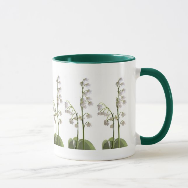 Tasse le muguet sur des cadeaux (Droite)