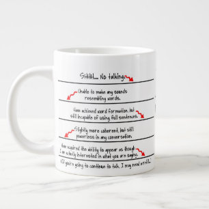 Tasse Le niveau de caféine a besoin d'une grande quanti
