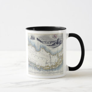 Tasse Le Patagonia, d'une série de cartes du monde a