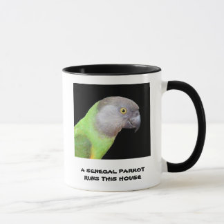 Tasse Le perroquet du Sénégal court cette Chambre