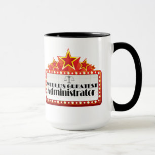 Tasse Le plus grand administrateur du monde