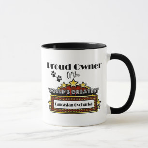 Tasse Le plus grand Caucasien Ovcharka du monde fier de