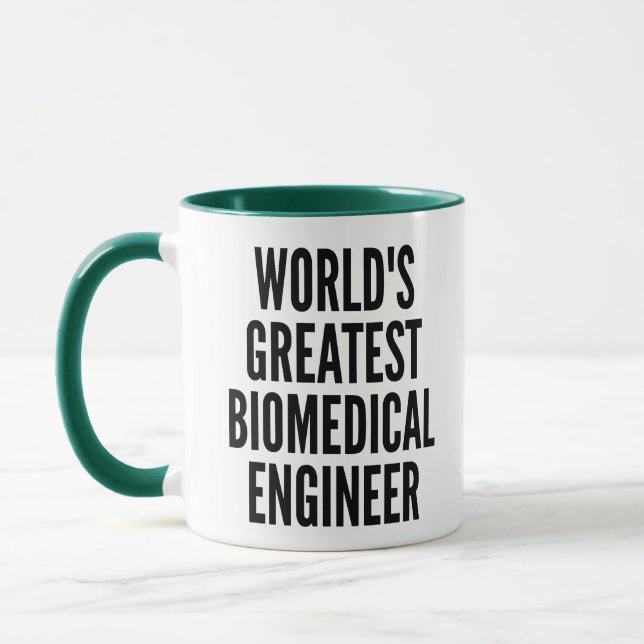 Tasse Le plus grand ingénieur biomédical du monde (Gauche)