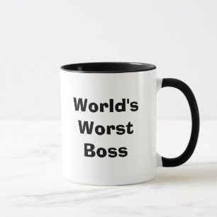 Tasse Le plus mauvais patron du monde