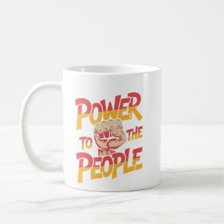 Tasse « Le pouvoir au peuple »