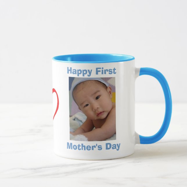 Tasse Le premier jour de mère (Droite)
