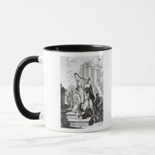 Tasse Le Roi David Playing la lyre